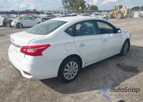 2017 Nissan Sentra S z USA, uszkodzony, nr VIN 3N1AB7AP8HY367185